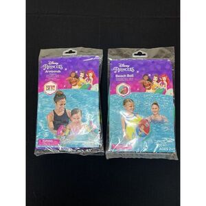Disney Princess Armbands Floats & Beach Ball -‎ New in Package